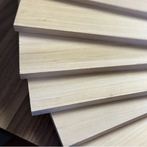 Lowest Price Delicate Texture Poplar Carbonized Wood Board for Window Frame