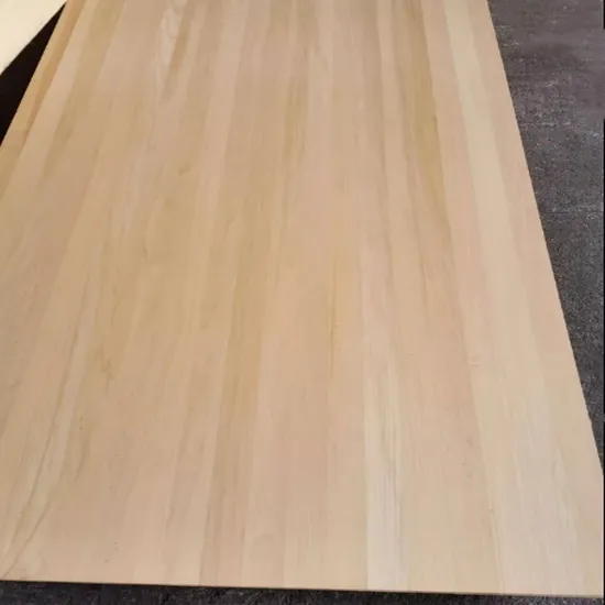 UV Coated Poplar Carbonized Wood Board for Furniture 