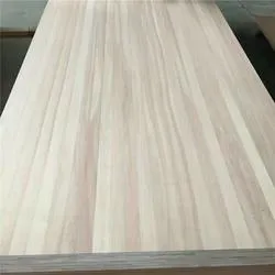 Environmental Natural Color Tung/ Paulownia / Kiri Edge Glued Wood Board Panel for Sale 