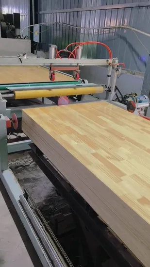 1220*2440mm Pine Solid Wood Finger Joint Board From Shengrong 