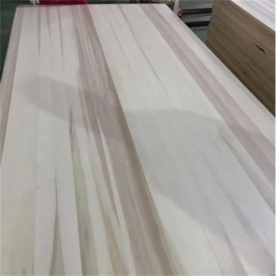 Paulownia Finger Joint Board Panel Pine High Quality Solid Wood Furniture Board Poplar Planks Cabinet Board 
