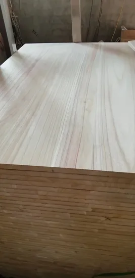 Natural Paulownia Edge Glued Panels Paulownia Wood Panel Sale 