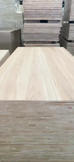 Paulownia Edge Glued Panel for Europe Coffin Boards 
