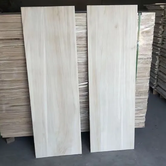 China Manufacturer Paulownia Edge Glued Board Paulownia Wood Panels 