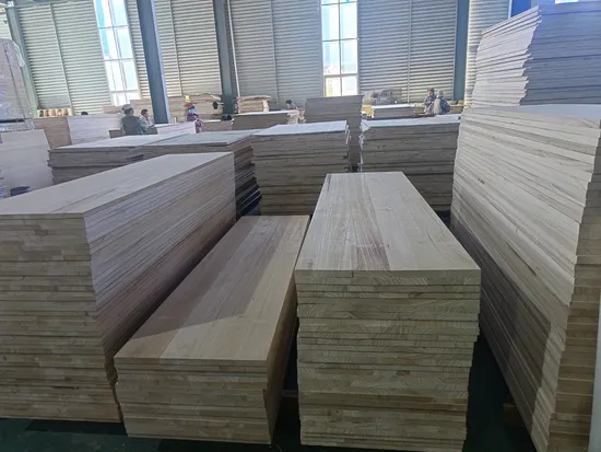 Furniture Wood Board Paulownia Edge Glued Solid Wood Panels 