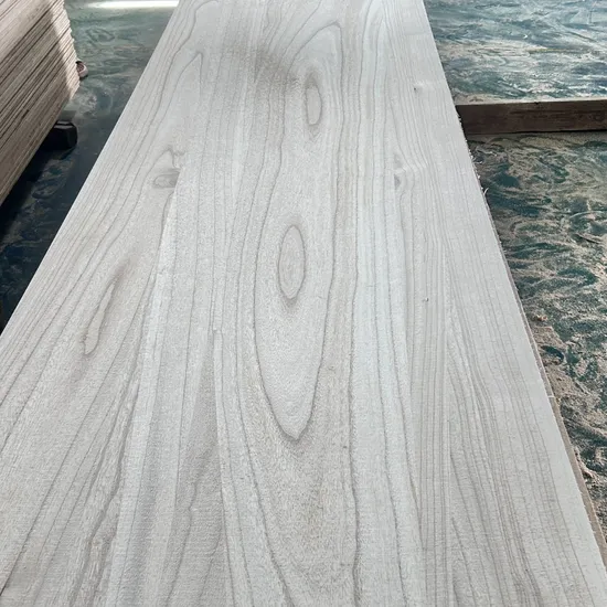 Qingfa Solid Wood Edge Glued Panel Paulownia Poplar and Pine for Furniture 