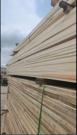 Bleached White Color Paulownia Edge Glued Panels 