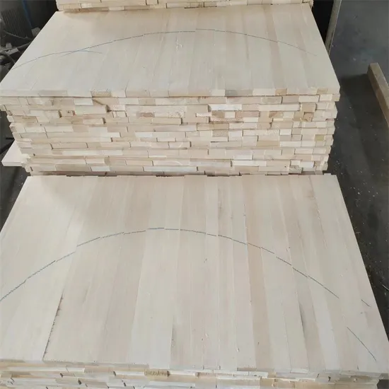 Russian Poplar Edge Glued Panels with Nice Color and Good Price for Coffin Usage Manufacturer 