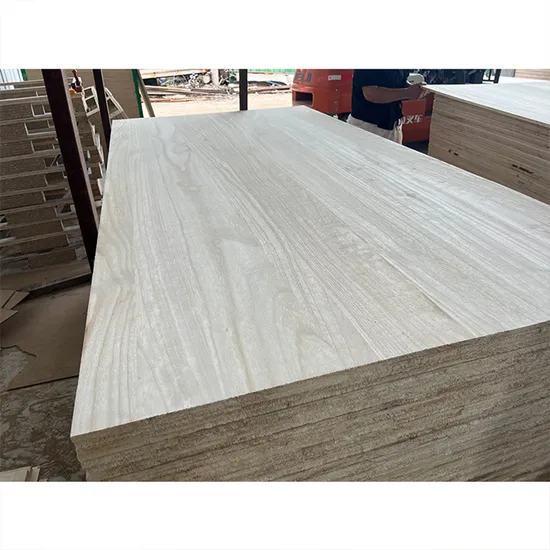 Wholesale Solid Wood Timber Paulownia Edge Glued Boards White Wood Panels for Sale 