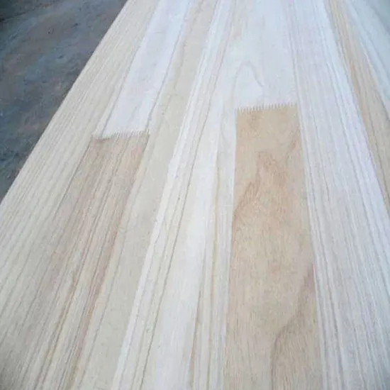Furniture Wood Cheap Price Good Quality Edge Glued Panels of Paulownia Wood Finger Jointed Panel 