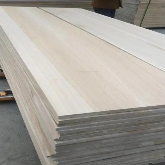 Undersell Paulownia Edge Glued Panels From China Factory 